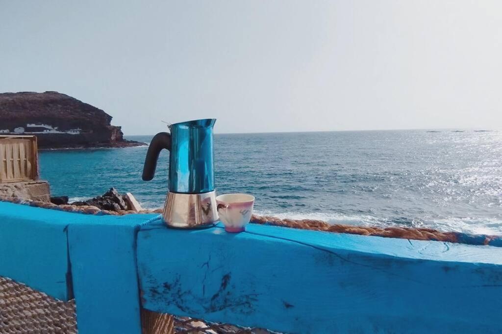 Villa La Casa Con Terraza Privada Sobre El Mar Telde Esterno foto
