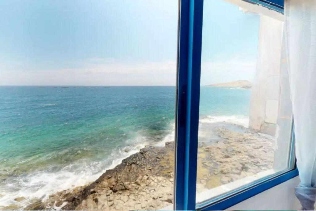 Villa La Casa Con Terraza Privada Sobre El Mar Telde Esterno foto
